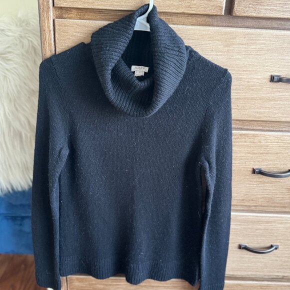 J.Crew XSmall black turtleneck sweater - Picture 4 of 4